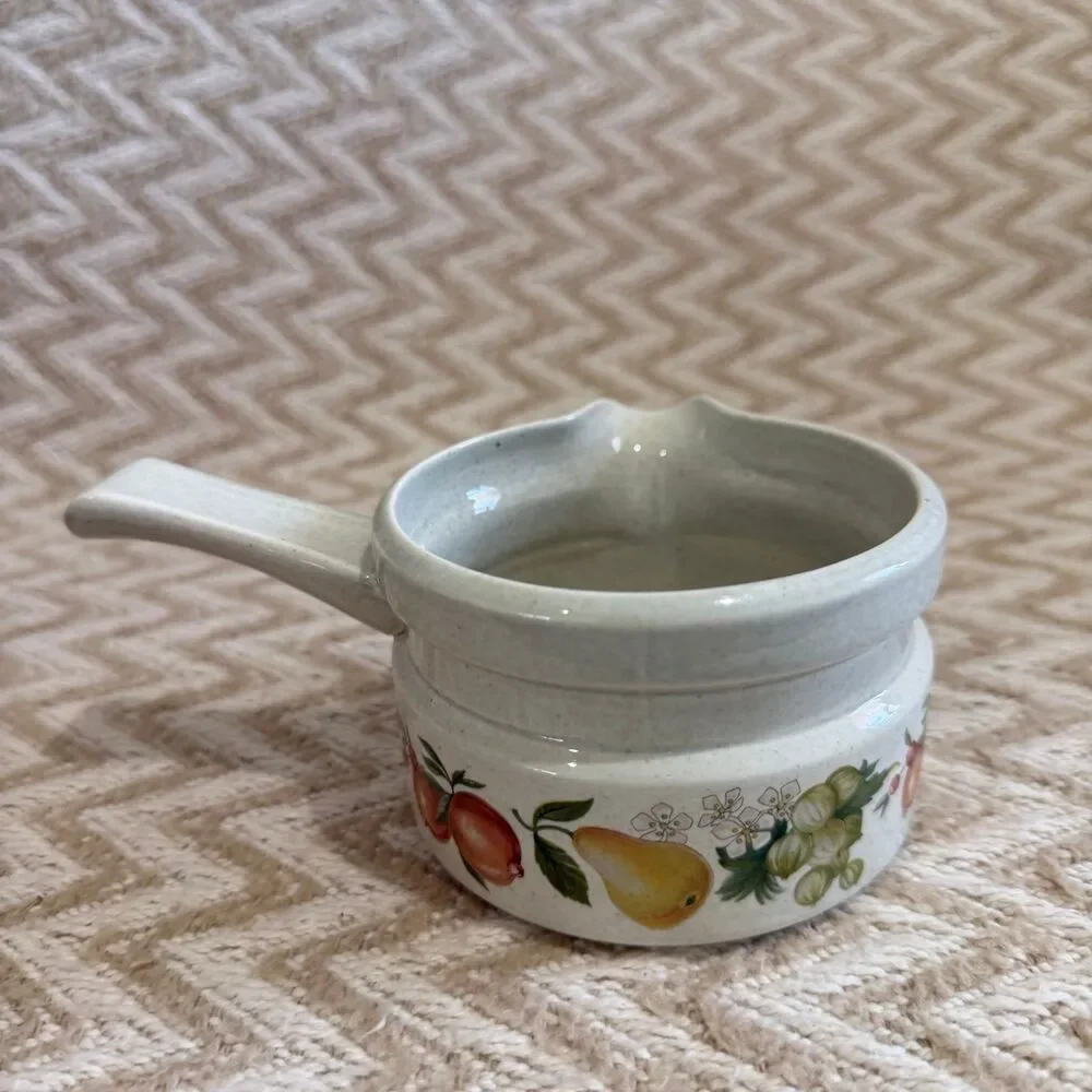 Quince by Wedgewood Round Gravy Boat Stoneware